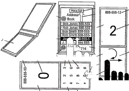 科技时代_苹果折叠版iPhone设计方案曝光(组图)