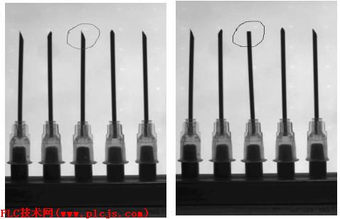 针头在自动装配过程中可能会产生倒插现象